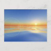 太陽の海 ポストカード (正面)