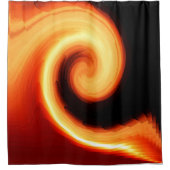 太陽の渦…... シャワーカーテン (正面)