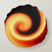 太陽の渦…... ラウンドクッション (裏面)