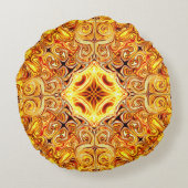 太陽の火 ラウンドクッション (裏面)