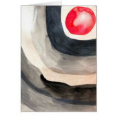 太陽の灰色と黒の抽象芸術アーモダント (正面)