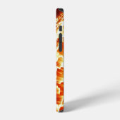 太陽の爆発は暑い！ iPhoneケース (左側面)