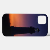 太陽の玉が地平線に落ちてカラフル Case-Mate iPhoneケース (裏面 (横))