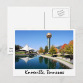 太陽の球体からの秋の反射 ポストカード (正面/裏面)