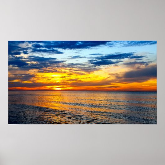 太陽の登り ポスター (正面)