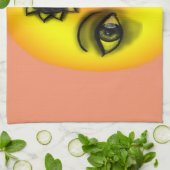 太陽の目 キッチンタオル (折り畳み)