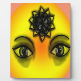 太陽の目 フォトプラーク