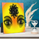 太陽の目 フォトプラーク (側面)