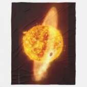 太陽の破 フリースブランケット (正面)