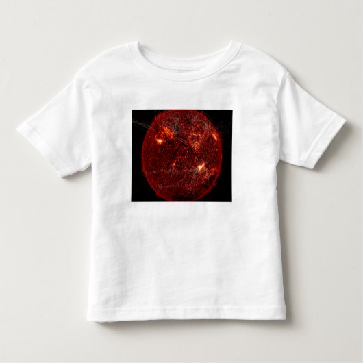 太陽の磁力線3 トドラーTシャツ (正面)