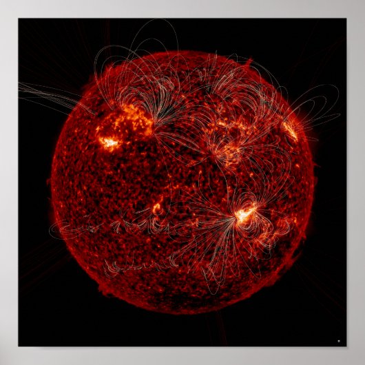 太陽の磁力線3 ポスター (正面)