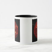 太陽の磁力線3 マグカップ (中央)