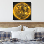 太陽の磁力線 キャンバスプリント (インサイチュ (寝室))