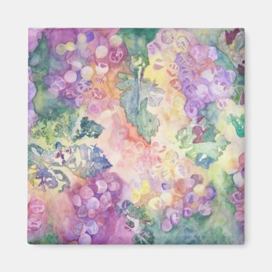 太陽の磁石のブドウ マグネット (正面)