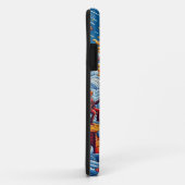 太陽の祝福を受けたオーシャンジャム：鮮やかな音楽フェスティバルのアート Case-Mate iPhoneケース (裏面/右)