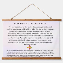 太陽の神の息子の壁アート 吊り下げ型タペストリー