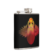 太陽の神ケプラ、コガネムシ。 フラスク (右)