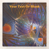 太陽の神殿 ガラスコースター (正面)