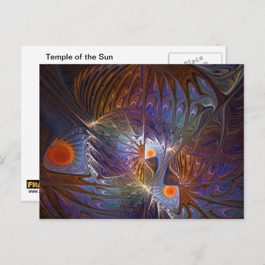 太陽の神殿 ポストカード (正面/裏面)
