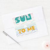 太陽の私 スクエアシール (封筒)