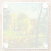 太陽の秋 ガラスコースター (裏面)