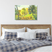 太陽の秋 キャンバスプリント (インサイチュ (寝室))