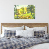太陽の秋 キャンバスプリント (インサイチュ (寝室))