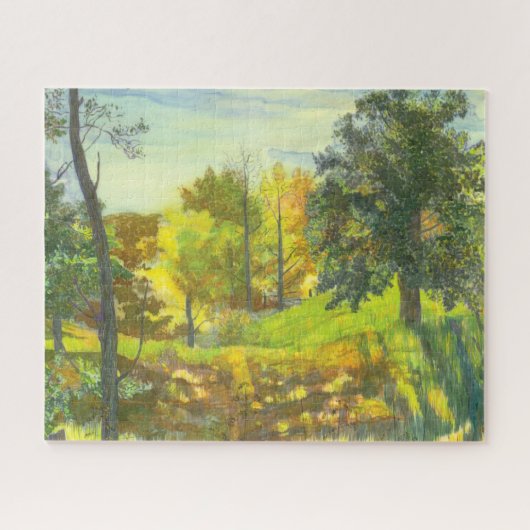 太陽の秋 ジグソーパズル (横)