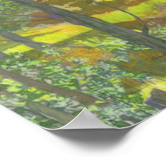 太陽の秋 ポスター (角)