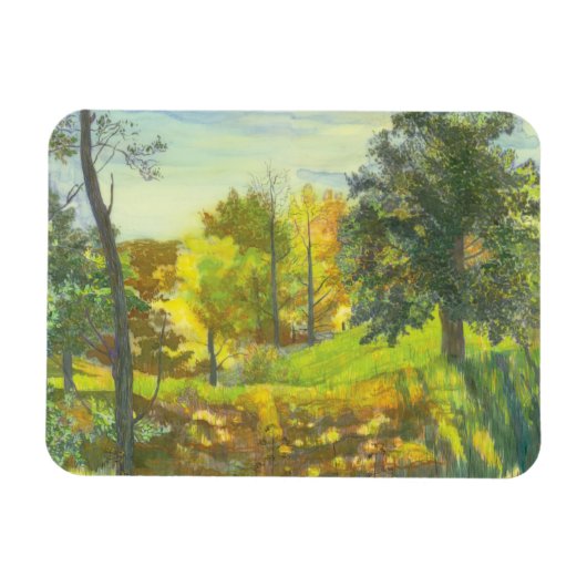 太陽の秋 マグネット (横)