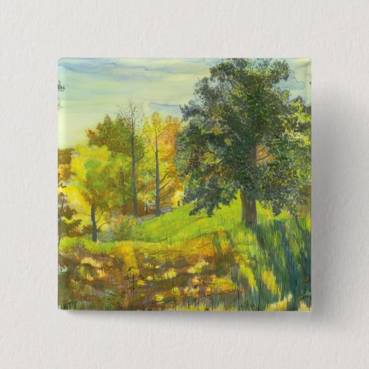 太陽の秋 缶バッジ (正面)