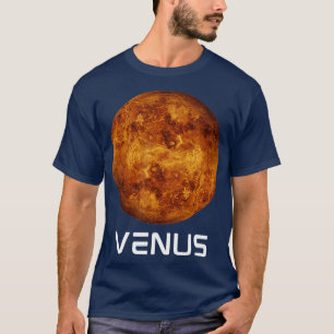 太陽の第2惑星金星宇宙空間 Tシャツ
