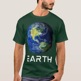 太陽の第3惑星地球外宇宙 Tシャツ