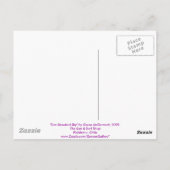 太陽の筋の付いた空 ポストカード (裏面)