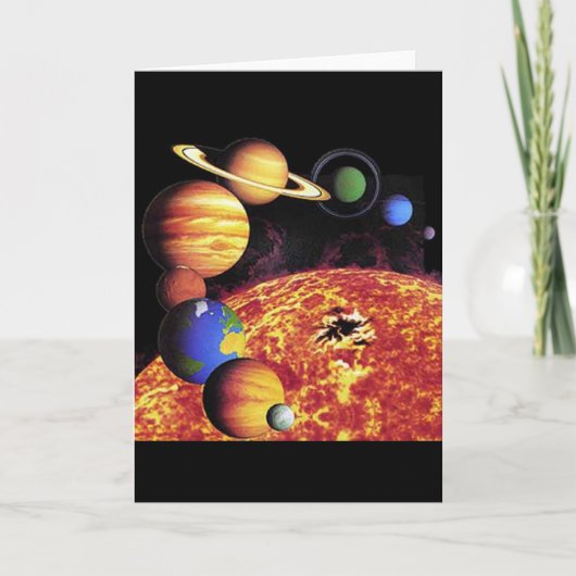 太陽の系惑星カード カード (正面)