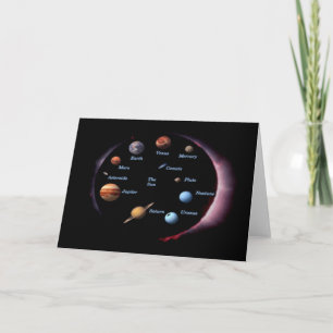 太陽の系惑星カード カード