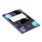 太陽の系惑星スパイラルフォトノート ノートブック (右側)