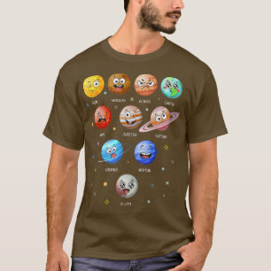 太陽の系惑星太陽宇宙おもしろい科学教え Tシャツ