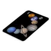 太陽の系惑星磁石 マグネット (左側)