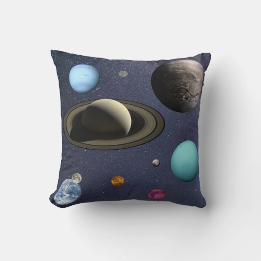 太陽の系惑星 クッション (正面)