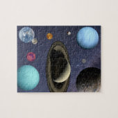 太陽の系惑星 ジグソーパズル (横)
