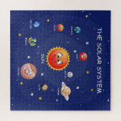 太陽の系惑星 ジグソーパズル (横)