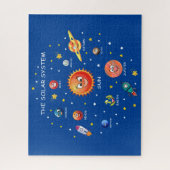 太陽の系惑星 ジグソーパズル (縦)