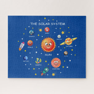 太陽の系惑星 ジグソーパズル