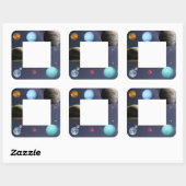 太陽の系惑星 スクエアシール (シート)