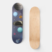 太陽の系惑星 スケートボード (正面)