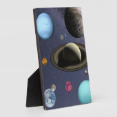 太陽の系惑星 フォトプラーク (側面)