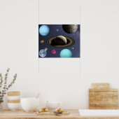 太陽の系惑星 ポスター (キッチン)