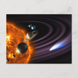 太陽の系惑星 ポストカード