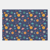 太陽の系惑星 ラッピングペーパーシート (正面)